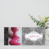 Geschenkgutscheine für Nagelstudios oder Wellness- (Stehend Vorderseite)