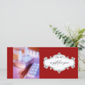Geschenkgutscheine für Nagelstudios oder Wellness- (Stehend Vorderseite)