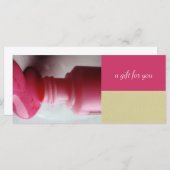 Geschenkgutscheine für Nagelstudios oder Wellness- (Vorne/Hinten)