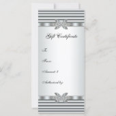 Geschenkgutscheine für Silver Diamonds (Rückseite)