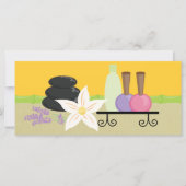 Geschenkgutscheine für Wellness-Center oder Nagels (Vorderseite)