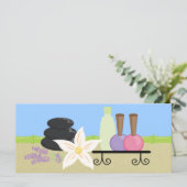 Geschenkgutscheine für Wellness-Center oder Nagels (Stehend Vorderseite)