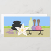 Geschenkgutscheine für Wellness-Center oder Nagels (Vorne/Hinten)