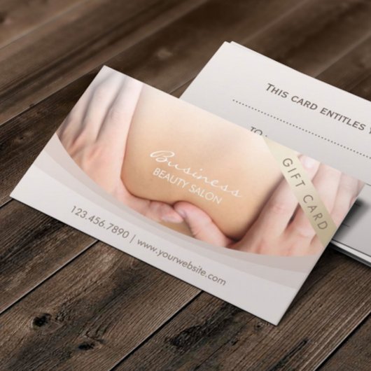 Geschenkgutscheine Massage Therapie Salon Wellness Rabattkarte