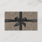 Geschenkgutscheine Moderner Gold Glitzer Luxus Rabattkarte (Vorderseite)