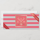 Geschenkgutscheine | Moderner Korallensalon Gray B (Vorderseite)