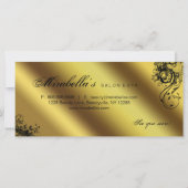 Geschenkgutscheine Salon Wellness-Center Gold Flor (Rückseite)