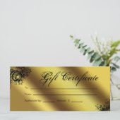 Geschenkgutscheine Salon Wellness-Center Gold Flor (Stehend Vorderseite)
