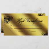 Geschenkgutscheine Salon Wellness-Center Gold Flor (Vorne/Hinten)