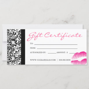 Geschenkgutscheine Salon Wellness-Center Rosa Dama