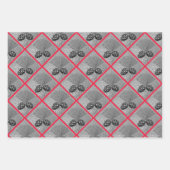 Geschenkgutscheine Set 3 Blätter Golden Pinecones (Vorderseite 2)