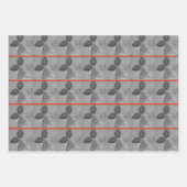 Geschenkgutscheine Set 3 Blätter Golden Pinecones (Vorderseite)