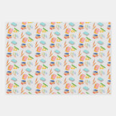 Geschenkgutscheine, Stifte, Stifte und Schulschüle Geschenkpapier Set (Vorderseite)