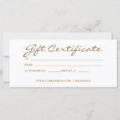 Geschenkgutscheine Tanning Salon Pink Bikini Frau (Vorderseite)