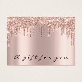 Geschenkgutscheine Tropfen Funkelnd Gray Makeup Mi