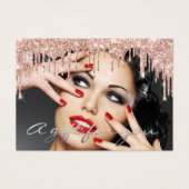 Geschenkgutscheine Tropfen Holidays Gray Makeup Fo (Vorderseite)