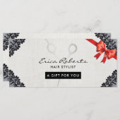 Geschenkgutscheine | Vintag Black Laced Hair Salon (Vorne/Hinten)