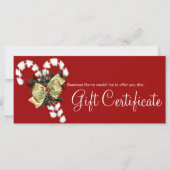 Geschenkgutscheine von der Firma Candy Canes & Tan (Vorderseite)