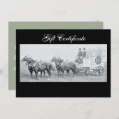 Geschenkgutschrift 🎁 benutzerdefinierbare Vorlage (Vorne/Hinten)