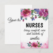 Geschenkgutschrift für den Abschluss von Krankensc (Vorne/Hinten)