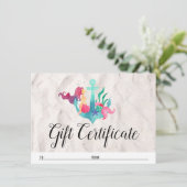 Geschenkgutschrift für die Ankerkarte Einladung (Stehend Vorderseite)