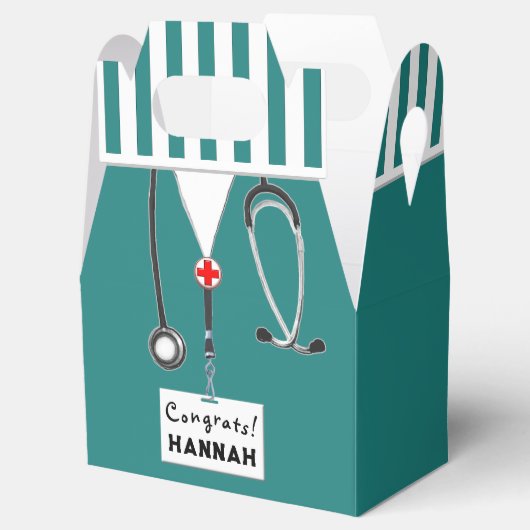 Geschenkgutschrift für Krankenschwester Geschenkschachtel (Geöffnet)