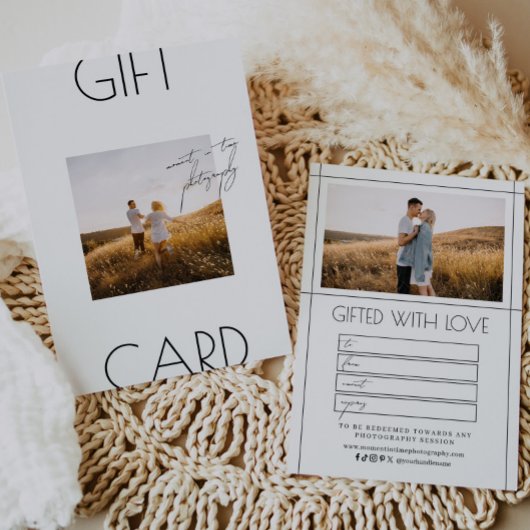 Geschenkgutschrift für Minimalistische Skriptfotog