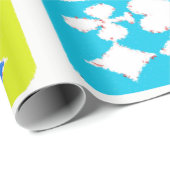 Geschenkgutschrift für stilisierte Poker Geschenkpapier (Rolleneckpunkt)