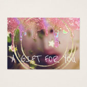 Geschenkgutschrift Nägel Haarschminke Tropfen Foto (Vorderseite)