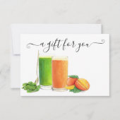 Geschenkgutschrift Nutritionalist Smoothie (Vorderseite)