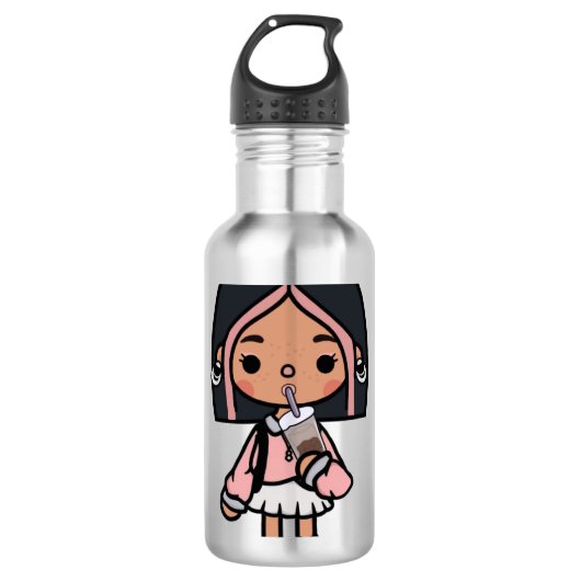 Geschenkidee an App Development Toca Boca Studio F Edelstahlflasche (Vorderseite)