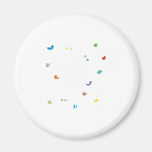 Geschenkidee an der Wand Magnet (Vorne)