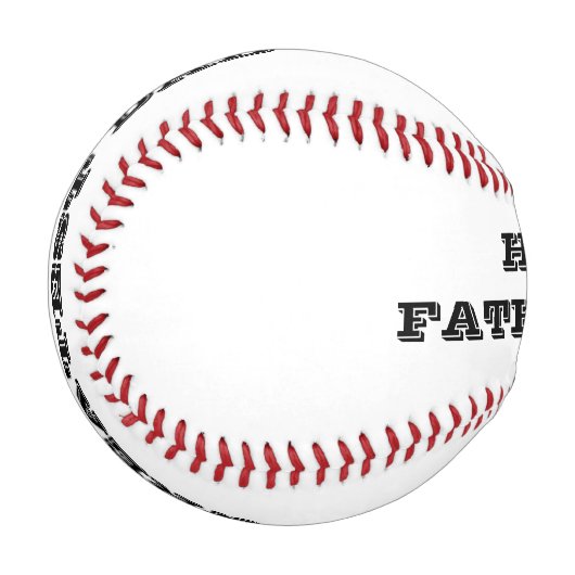 Geschenkidee des Vaters | Baseball für Papa (Vorderseite Links)