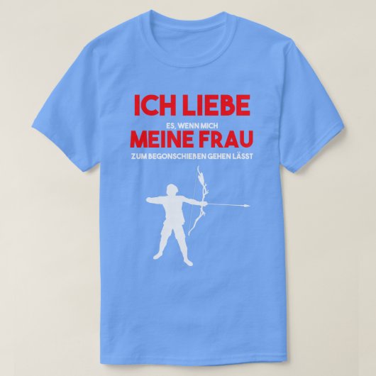 Geschenkidee für Bogenschießen (4) T-Shirt (Design vorne)
