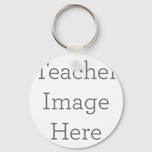 Kreisförmiger Schlüsselanhänger aus Metall, 5,08cm (Vorderseite)