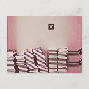 Geschenkidee für die Internationale Schulbibliothe Postkarte