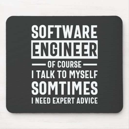 Geschenkidee für die lustige Programmierung von So Mousepad (Vorne)