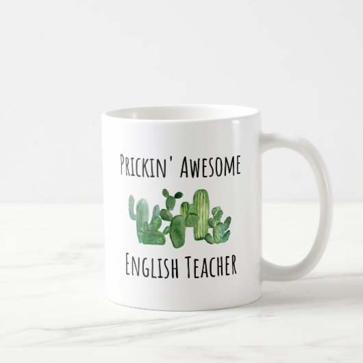 Geschenkidee für Englischlehrer Kaffeetasse (Rechts)