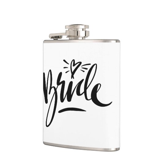 Geschenkidee für Hochzeitsbrille Flachmann (Links)