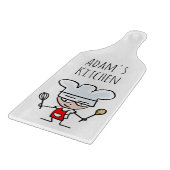 Geschenkidee für Koch Koch Schneidebrett (Ecke)