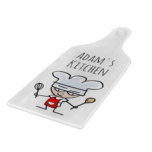 Geschenkidee für Koch Koch Schneidebrett (Ecke)