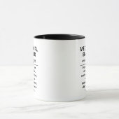 Geschenkidee für kundenspezifische Maschinenbauer Tasse (Zentrum)