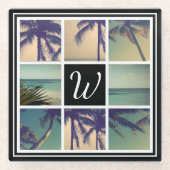 Geschenkidee für Untersetzer--Foto Glasuntersetzer (Vorderseite)