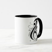 Geschenkidee für Werbezwecke mit einfacher Tasse (VorderseiteRechts)