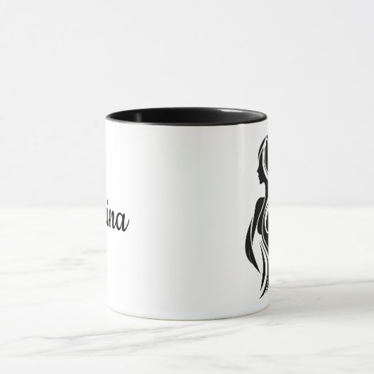 Geschenkidee für Werbezwecke mit einfacher Tasse (Zentrum)