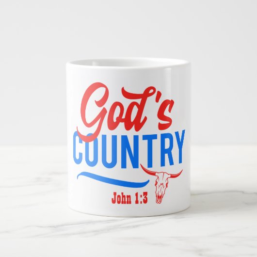 - Geschenkidee Jumbo-Tasse (Vorderseite)