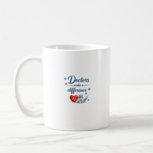 Geschenkidee Kaffeetasse 'Ärzte machen einen Unter (Links)