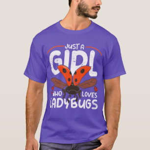 Geschenkidee Mädchen Tierliebhaberin Marienkäfer l T-Shirt