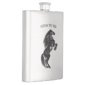 Geschenkidee mit eigenem Text Flachmann (Rechts)