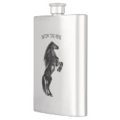 Geschenkidee mit eigenem Text Flachmann (Links)